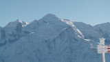 Mont Blanc depuis les Grandes Platières